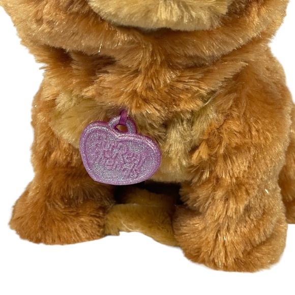 FurReal Friends Woodland Sparkle Peanut Butter Baby Bear Cub Walks Talks Plush - Picture 3 of 9